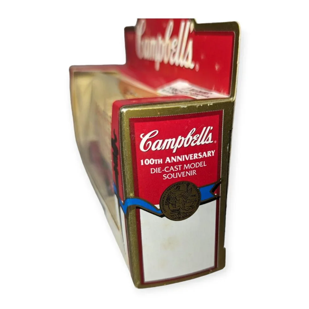 Vintage Lledo Campbell's Soup Delivery Die Cast 100th Anniversary Truck